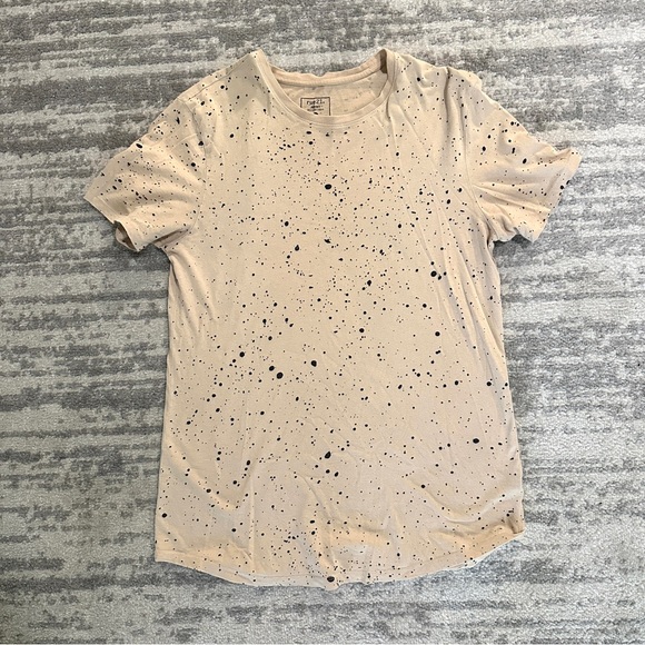 MEN: paint splatter tshirt - Picture 1 of 4
